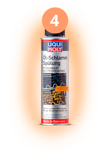 Промывка от масляного шлама Oil-Schlamm-Spulung