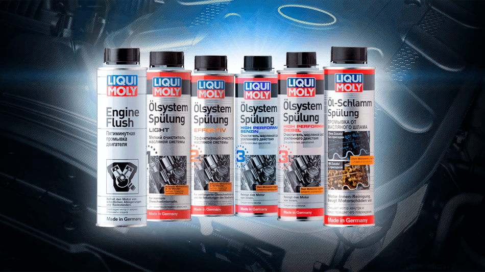 Линейка промывок масляной системы Liqui Moly