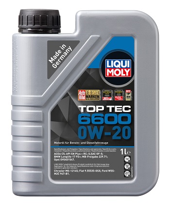 Маловязкое моторное масло Top Tec